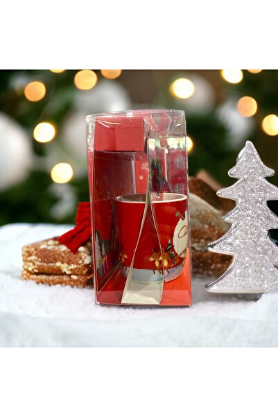 Se Promo Ceramic Santa Claus Designed Christmas Mug Cup