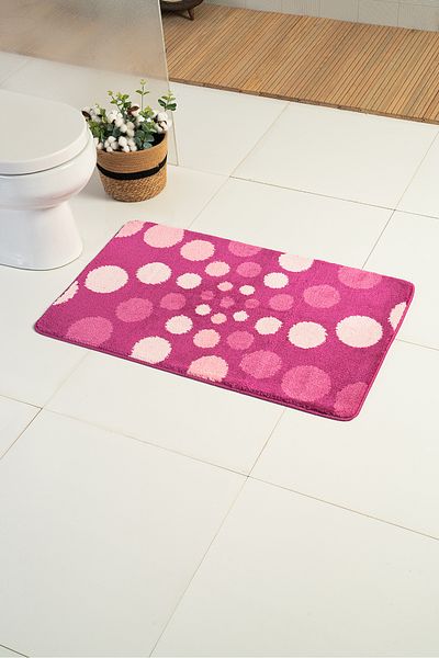 Moda Dekor Χαλάκι μπάνιου Milenyum Picola Pink 2 τεμαχίων