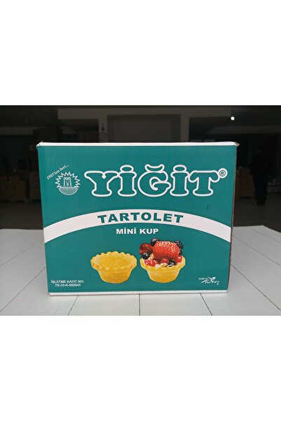 Yiğit تارتوليت - 180 قطعة - 4 سم - 4 سم