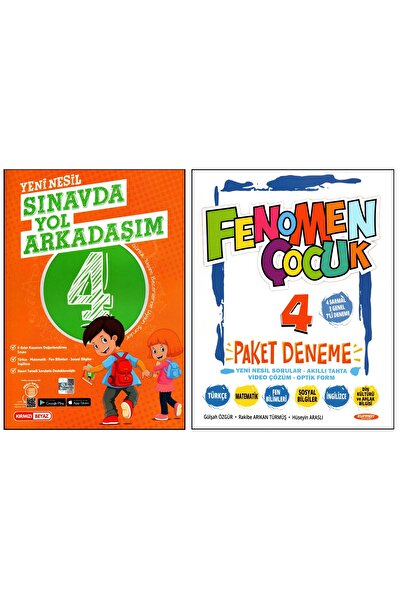 Fenomen Yayıncılık Fenomen+kırmızı Beyaz 4. Sınıf Tüm Dersler Denemeler Paket...
