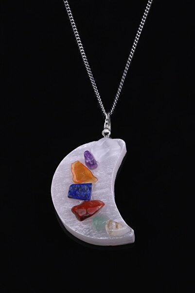 Alibaba Doğaltaş سيلينيت - قلادة شقرا من الحجر الطبيعي