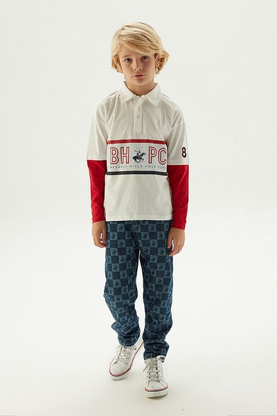 Beverly Hills Polo Club Boy's Colorful T-Shirt 23PFWBHB502