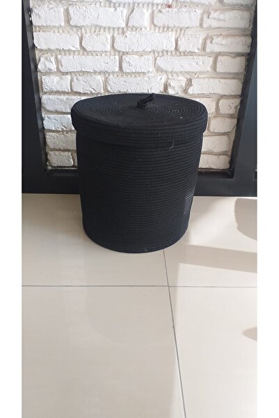 NELİT HOME Καλάθι απλύτων - Μαύρο - 2 L