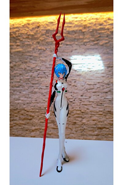 TuransoyCraft Evangelion Rei Ayanami Figür Neon Genesis Evangelion Figür Büyük Boy 25CM