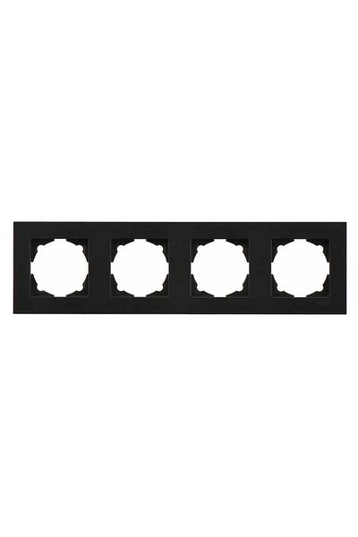 Günsan Metallic Black Eqona Set of 4 Frames