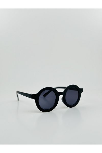 GlimmerGroove 1-9 Years Children's Sunglasses Black Glasses