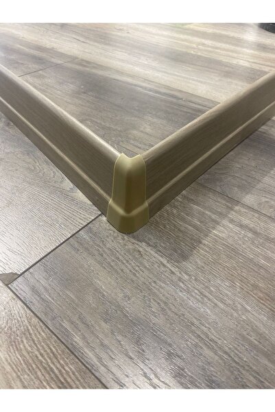 PashaDekor 8 cm Krem Süpürgelik iç köşe dış köşe aparat