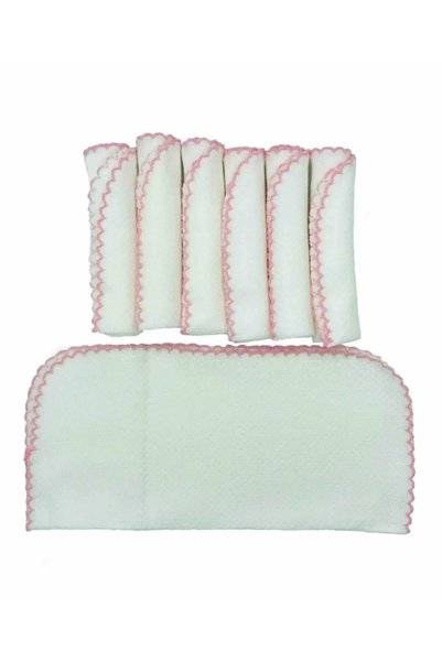 PİLEKİ BABY Baby Mouth Wipes (Pack of 7) Soft 100% Cotton Combed Wipes