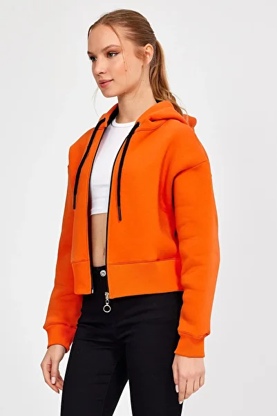 ALEXANDERGARDI Crop Hooded Ribbed Cardigan - B23-31303
