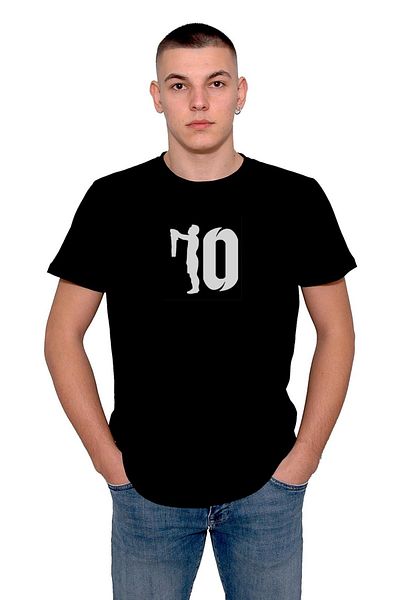 BIGROON Lionel Messi - Μπλουζάκι Unisex World Cup World Star