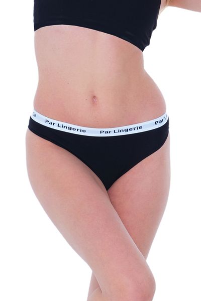 par lingerie pl Μαύρο Slip Γυναικείο Σλιπ
