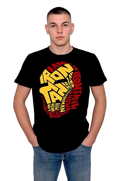 BIGROON Unisex majica superjunaka - Iron Man Iron Man T-shirt