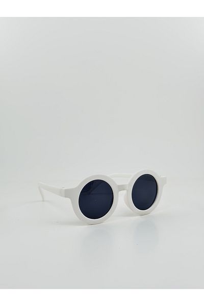GlimmerGroove 1-9 Years Children's Sunglasses White Glasses