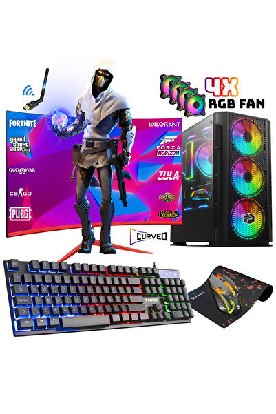 Zeiron Pandora X80 i5-4570 16GB Ram 512GB SSD Rx580 8GB 27" Oyuncu Masaüstü B...