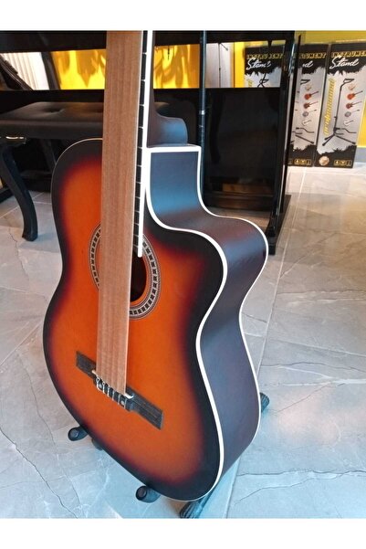 PUANDORG RAVENNİ RCG-120 4/4 KLASİK GİTAR TAM BOY KESİK KASA (KILIF+PENASETİ+KAPO HEDİYELİ)