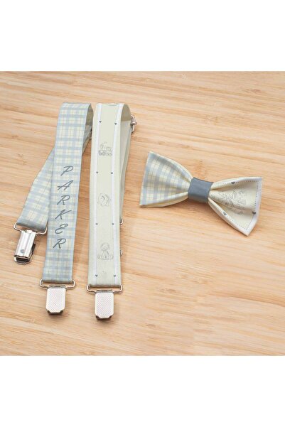 BAND Baby Soft Temalı Çocuk Papyon ve Pantolon Askısı