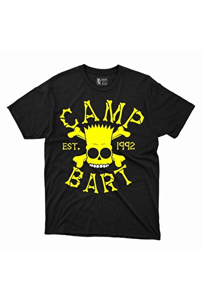 BIGROON 1992 Simpson Bart Simpsons Kamp Dječja Majica