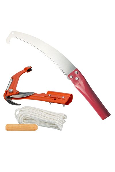 Depolife Tepe Dal Budama Testeresi Ve Tepe Makası Sırık Takılabilir Kıvrık Te...