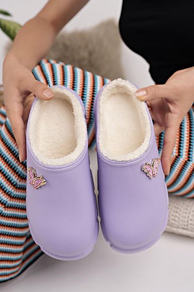 Moda Frato Modafrato HERA Σόλα Γέμισμα Παντόφλες Σπιτιού Αδιάβροχες Παντόφλες Κουζίνας Νοσοκομειακή Φόδρα μαλλί