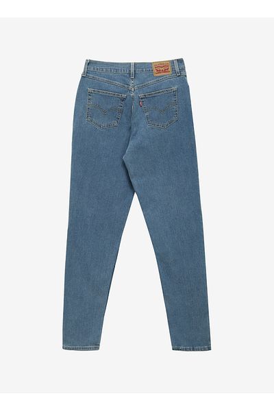 Levi's Pantaloni de denim pentru femei Levis cu talie înaltă, cu picioare înguste, albastru, A7091-0001