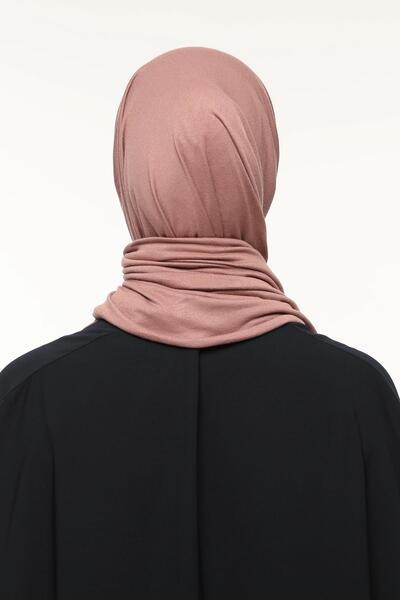 Altobeh Hijab Combed Shawl Plain Dark Rose Dried