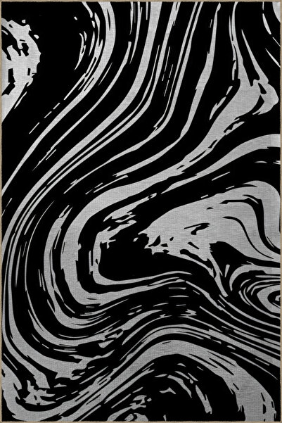 Rugs Modern Halı Δημιουργικό μοντέρνο διακοσμητικό χαλί με αφηρημένο κυματιστ...