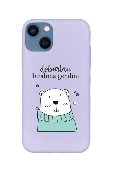 KaffCase حافظة هاتف آيفون 15 دوبارلان بيراما جينديني من السيليكون الفاخر