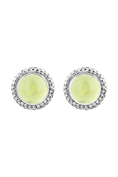 Nenalina Ohrringe Ohrstecker Peridot Geburststein August 925 Silber