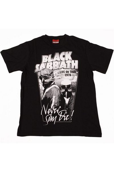 Atlantis Μπλουζάκι Black Sabbath No:2 Μαύρο