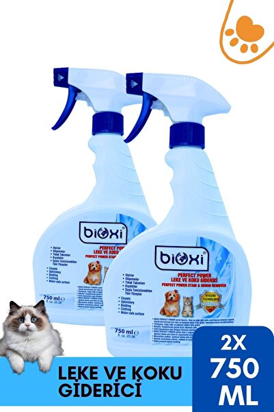 Bioxi ® Perfect Power Pet Leke Çıkarıcı Ve Koku Giderici Sprey 2'li Set (2X75...