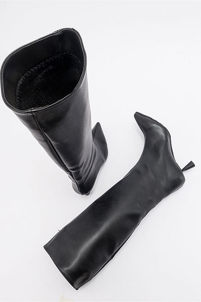 Luvi Fida Black Skin Women's Boots