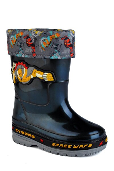 KONFOR Iç Kısmı Peluş Su Geçirmez Çocuk Çizme