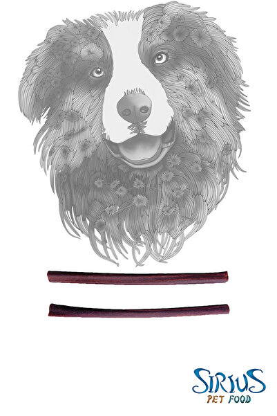 Sirius Pet Food Collagen Stick - Kolajen Çubuk 30 cm 2 Adet