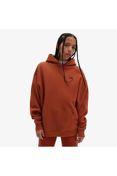 Vans Comfycush Ls Women's Orange Hoodie
