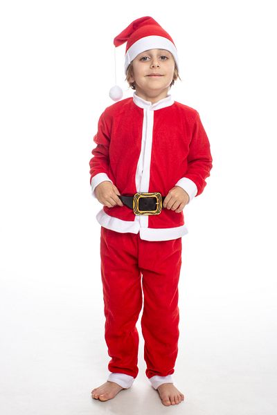 ADA BEBEK ÇOCUK Boy's Christmas Costume New Year's Costume Santa Claus