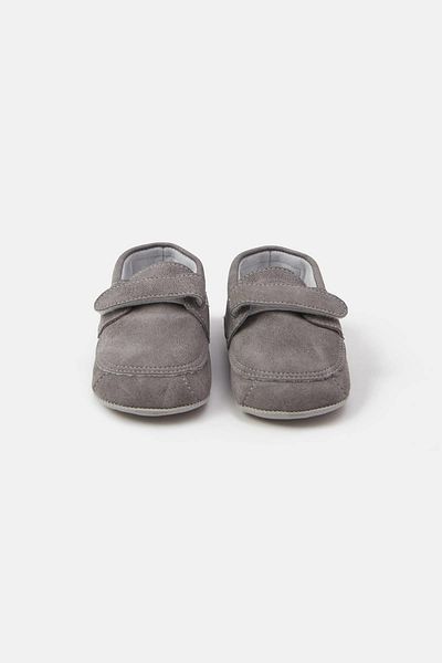 GB Baby Baby Boy Gray Booties