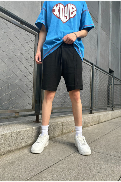 serline Μαύρο σορτς