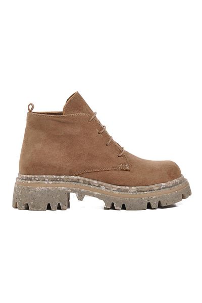 AYAKMOD 561188   Γυναικείες μπότες Mink Suede με Fleece Εσωτερικά