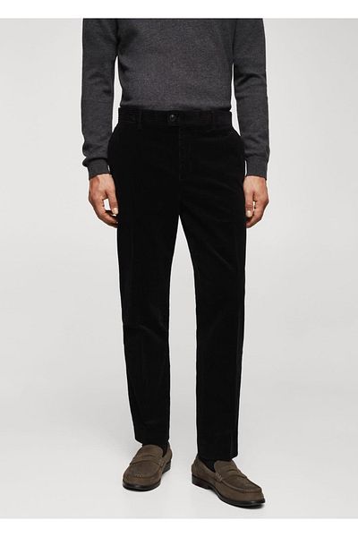 MANGO Man Slim-fit corduroy trousers