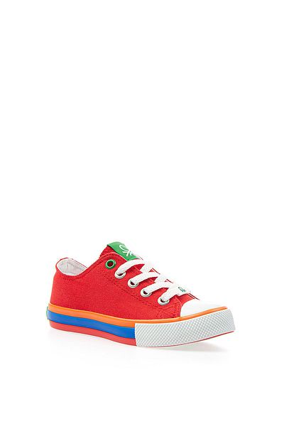 United colors of benetton red shoes on sale