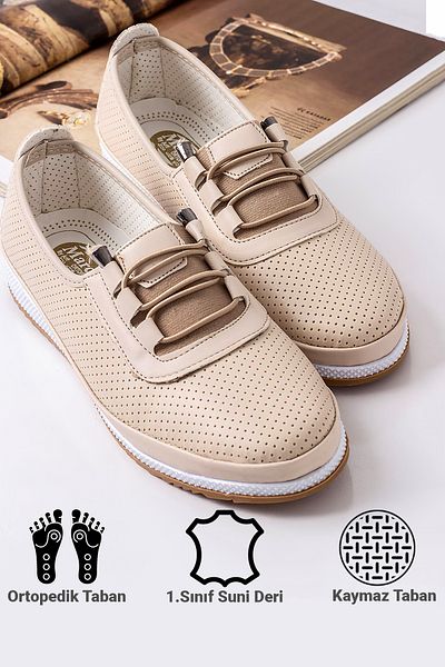 StWenn Full Orthopedic Ballerina Shoes Mother Shoes Casual Shoes Classic Παπούτσια