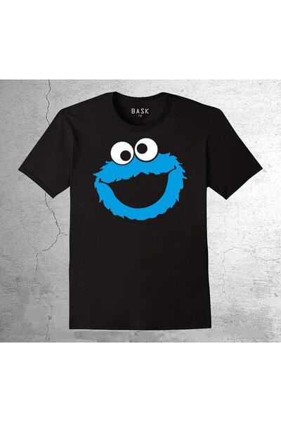 baskwear تي شيرت Sesame Street - تي شيرت كوكي مونستر للأطفال