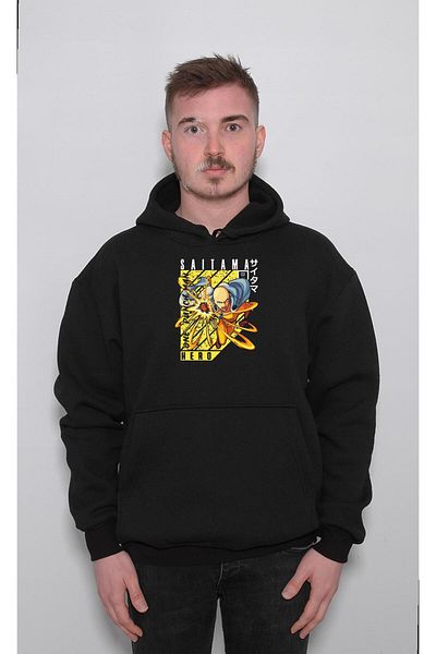 baskwear Унисекс суитшърт с качулка One Punch-man