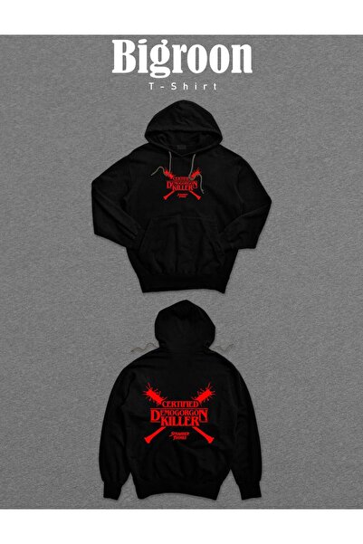 BIGROON Stranger Things Demogorgon Ubica Unisex Sa kapuljačom Dukserica