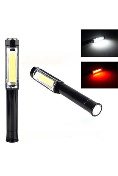 AGUILAS Mıknatıslı 3 Fonksiyon Led El Feneri Pilli