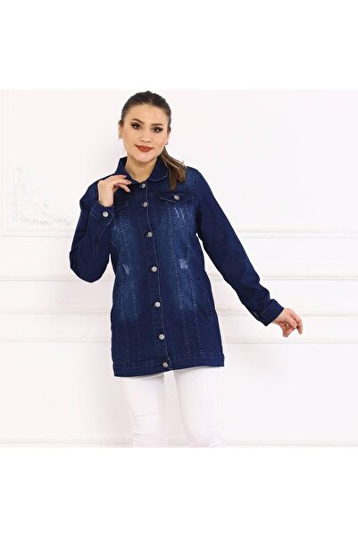 esmacamoda Long Denim Jacket