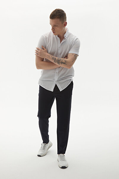 PAULMARK Pantalone ravnih nogavica Sa deznom Jogger