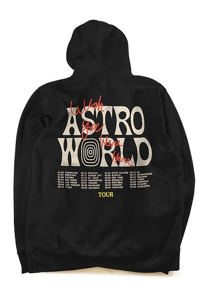 Grove Fashion Αναστρέψιμη μπλούζα με κουκούλα Travis Scott Astroworld με κουκούλα δύο κλωστών, υπερμεγέθη φούτερ με κουκούλα