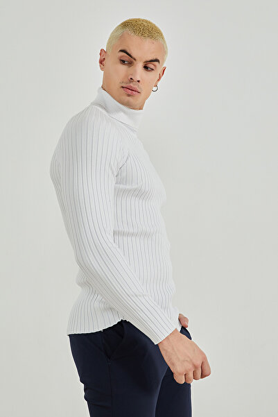 PAULMARK Tricotaj Fisherman cu nervuri