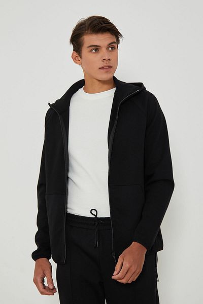 PAULMARK Color Mixed Sweat Top